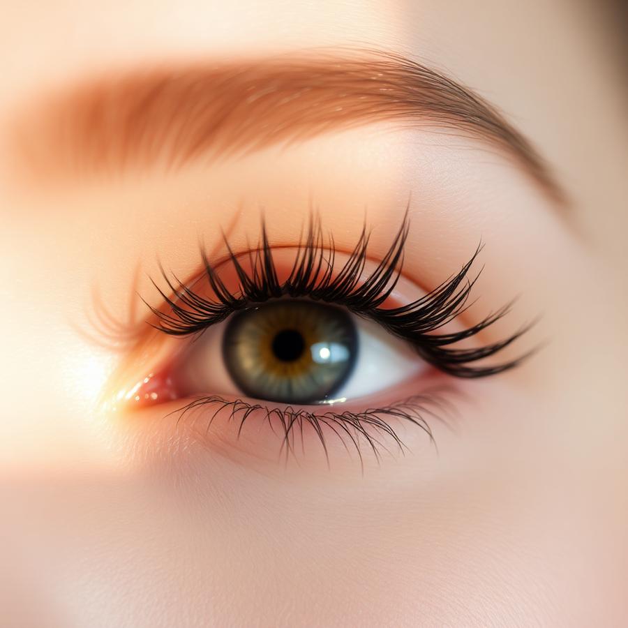Stylizacja typu cat-eye w zbliżeniu